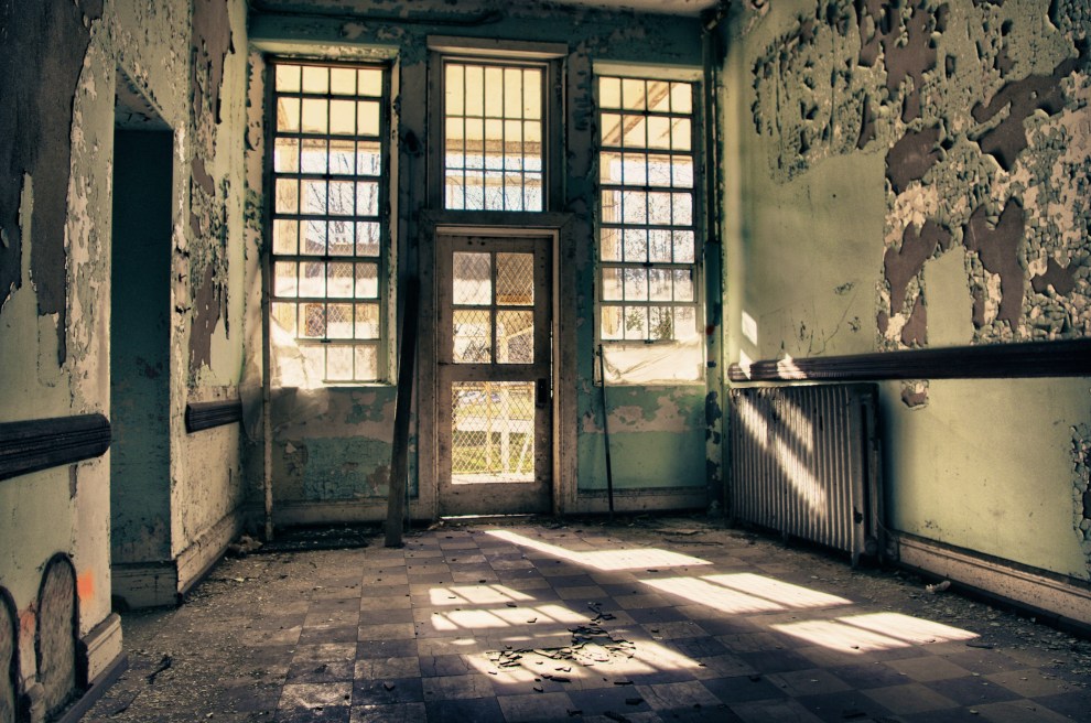 North Wing Section of Building 50, Grand Traverse Commons, Traverse City, MI. AS